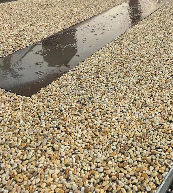 杭鋼遺址公園天然露骨料工程